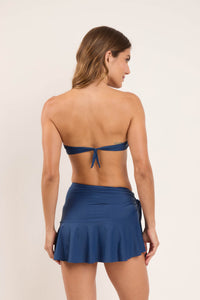 Model Back: Rio De Sol Strandrock Mini Skirt Navy