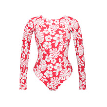 Laden Sie das Bild in den Galerie-Viewer, Product Front: Rio De Sol Badeanzug Pua-Hibiscus Surf
