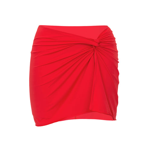 Product Front: Rio De Sol Strandrock Rouge Skirt-Knot