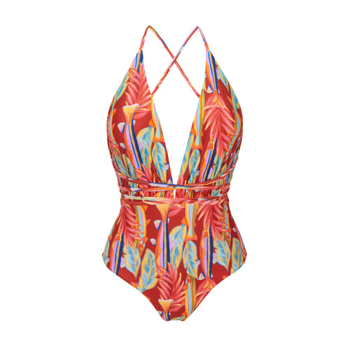 Product Front: Rio De Sol Badeanzug Sea-Bloom New Vegas