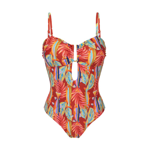 Product Front: Rio De Sol Badeanzug Sea-Bloom Sara-Op