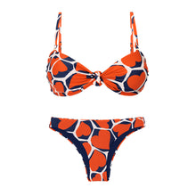 Laden Sie das Bild in den Galerie-Viewer, Product Front: Rio De Sol Set Set Amore-Red Bandeau-Joy Essential
