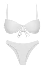 Laden Sie das Bild in den Galerie-Viewer, Product Front: Rio De Sol Set Set Cotele-Branco Balconet-Pushup Lisboa
