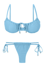 Laden Sie das Bild in den Galerie-Viewer, Product Front: Rio De Sol Set Set Dots-Sky Balconet-Tie Pipa
