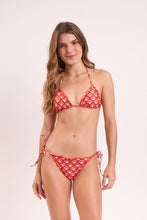Laden Sie das Bild in den Galerie-Viewer, Model Front: Rio De Sol Set Set Floral-Scales Frufru Frufru-Fio
