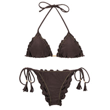 Laden Sie das Bild in den Galerie-Viewer, Product Front: Rio De Sol Set Set Shimmer-Coffee Frufru
