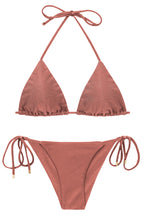 Laden Sie das Bild in den Galerie-Viewer, Product Front: Rio De Sol Set Set Shimmer-Copper Tri-Inv Cheeky-Tie

