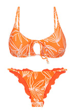 Laden Sie das Bild in den Galerie-Viewer, Product Front: Rio De Sol Set Set Trail-Orange Tank-Tie Ipanema

