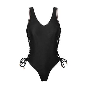 Product Front: Rio De Sol Badeanzug Shimmer-Black Zoe