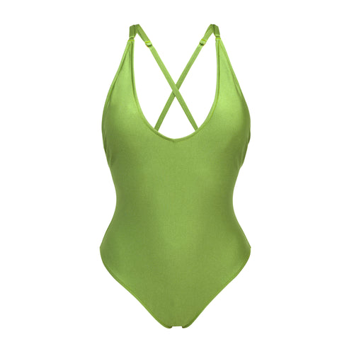 Product Front: Rio De Sol Badeanzug Shimmer-Botanica Sunny