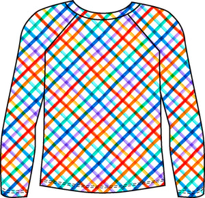 Model Front: Rio De Sol Jungen-Badehose Square Rash-Guard Kids