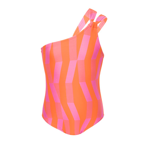 Product Front: Rio De Sol Mädchen-Badeanzug Sunrise Santorini-Kids