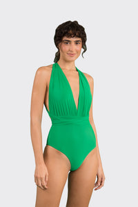 Model Front: Rio De Sol Badeanzug Tambourine Marina