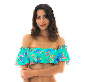 Image 06: Rio De Sol Oberteil Top Acqua Flora Babado