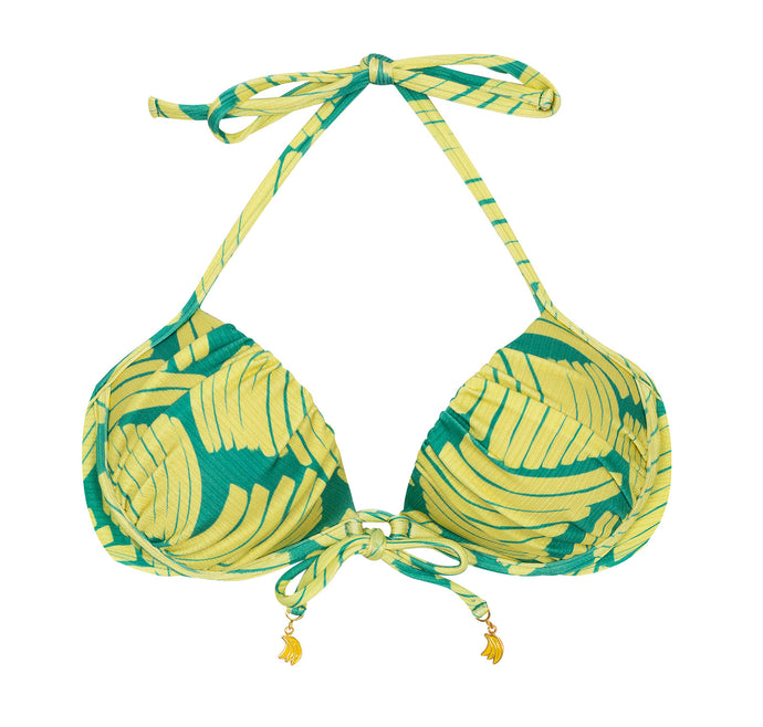 Product Front: Rio De Sol Oberteil Top Banana Yellow Balconet