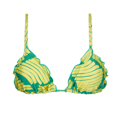 Product Front: Rio De Sol Oberteil Top Banana Yellow Frufru