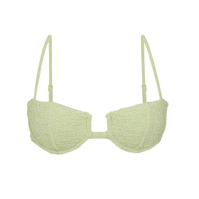 Product Front: Rio De Sol Oberteil Top Brisa-Pistache Juliette