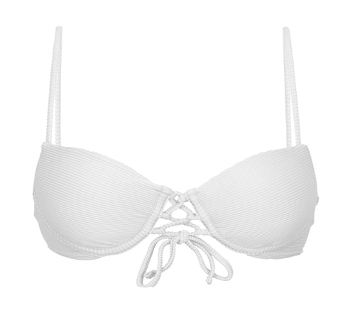 Product Front: Rio De Sol Oberteil Top Cotele-Branco Balconet-Pushup
