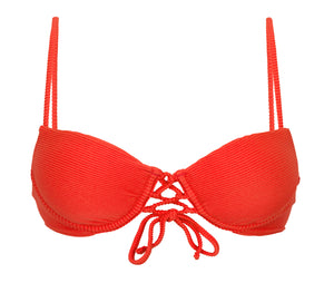 Product Front: Rio De Sol Oberteil Top Cotele-Tomate Balconet-Pushup