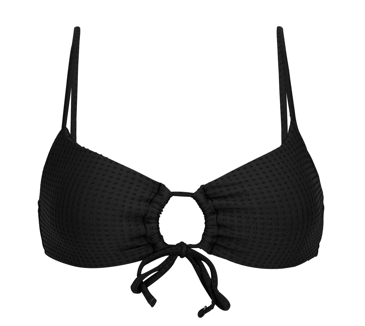 Product Front: Rio De Sol Oberteil Top Dots-Black Mila
