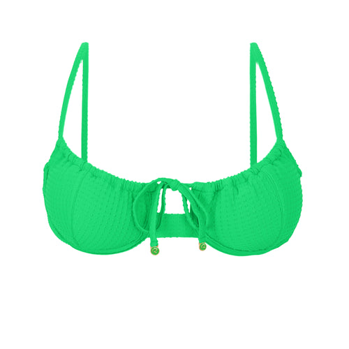 Product Front: Rio De Sol Oberteil Top Dots-Energy Balconet-Tie