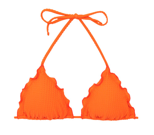 Product Front: Rio De Sol Oberteil Top Dots-Orange Frufru