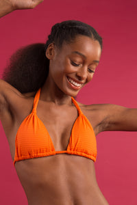 Image 08: Rio De Sol Oberteil Top Dots-Orange Mel