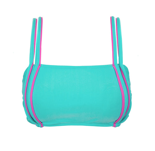Product Front: Rio De Sol Oberteil Top Duo Pink Blue