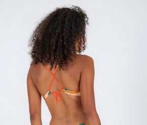 Image 07: Rio De Sol Oberteil Top El-Arco Bralette-Orange