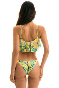 Model Back: Rio De Sol Oberteil Top Florescer Babado