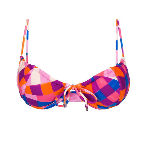 Product Front: Rio De Sol Oberteil Top Funny Balconet-Tie