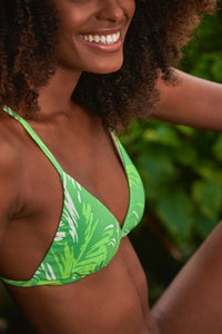 Image 09: Rio De Sol Oberteil Top Green-Palms Tri-Fixo