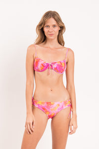 Model Front: Rio De Sol Oberteil Top Joyful Balconet-Tie