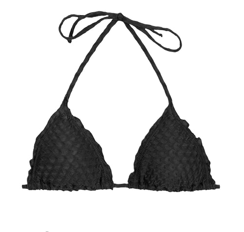 Product Front: Rio De Sol Oberteil Top Kiwanda Preto Frufru