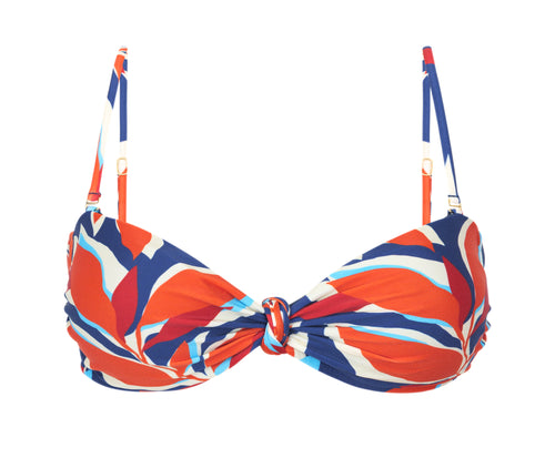 Product Front: Rio De Sol Oberteil Top Leaves Bandeau-Joy