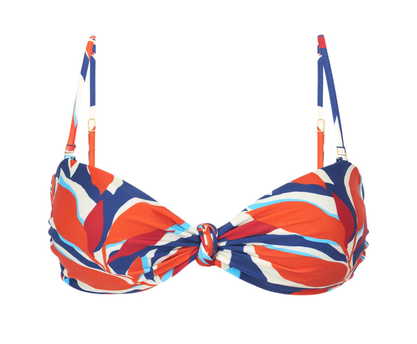 Product Front: Rio De Sol Oberteil Top Leaves Bandeau-Joy