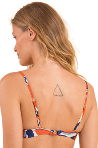 Image 07: Rio De Sol Oberteil Top Leaves Bandeau-Joy
