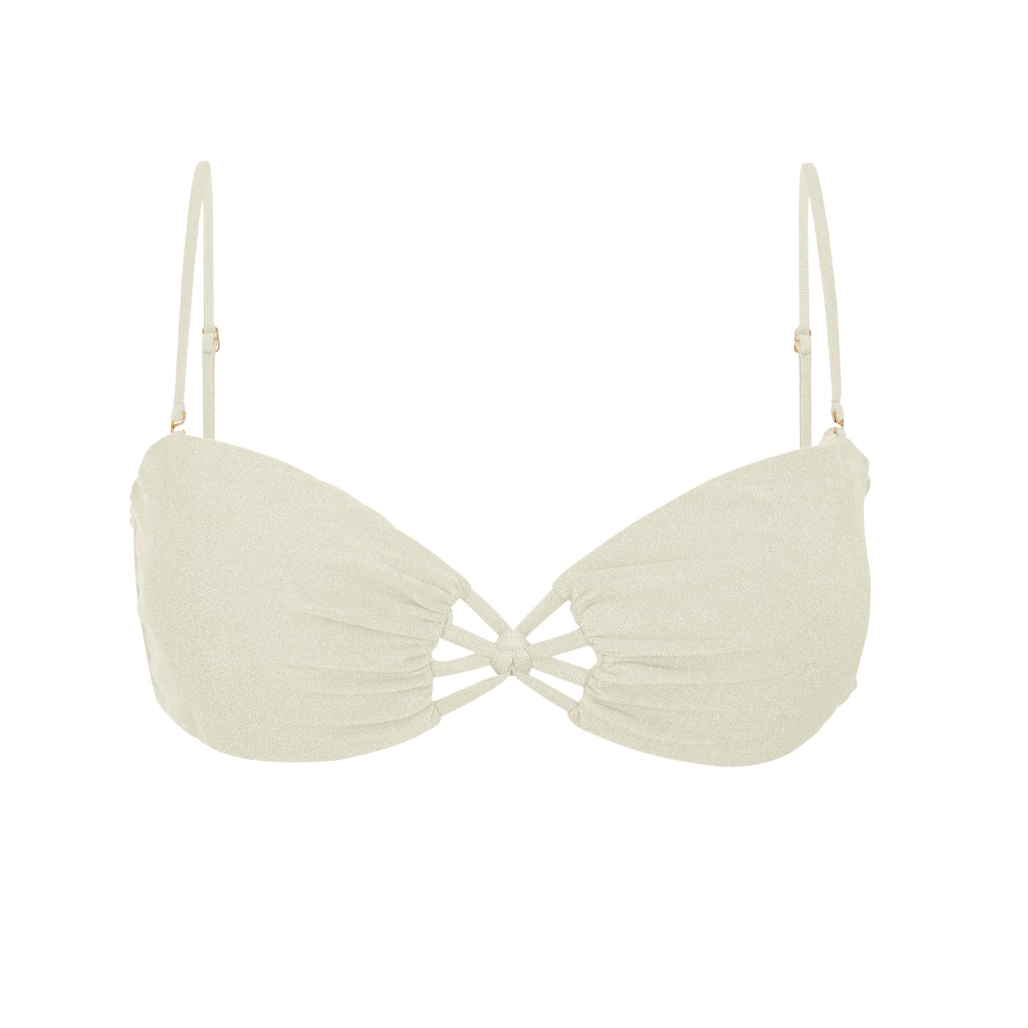 Product Front: Rio De Sol Oberteil Top Malibu-Natural Bandeau-Iris