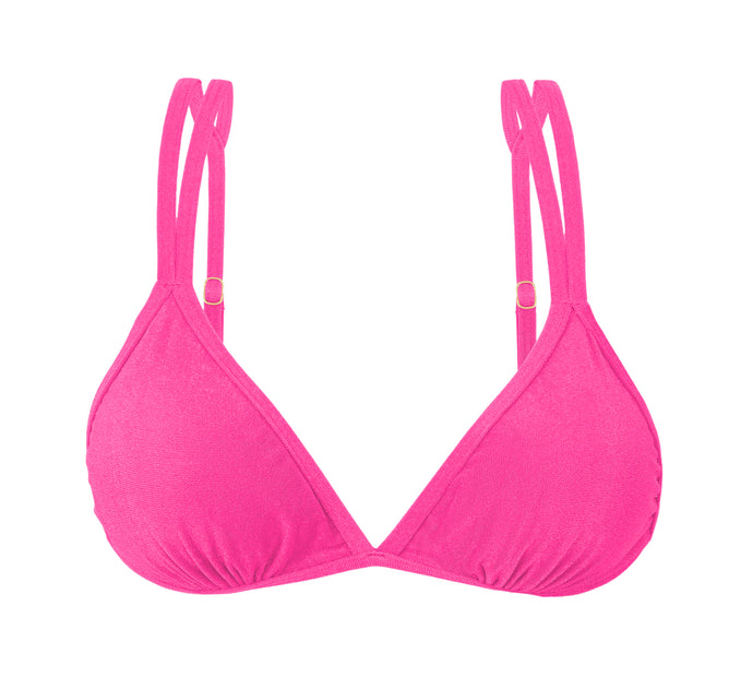 Product Front: Rio De Sol Oberteil Top Malibu-Rosa Tri-Duo