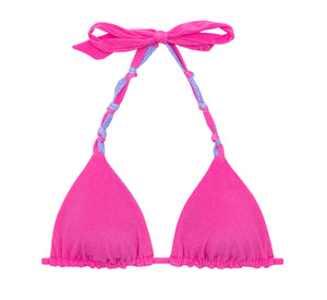 Product Front: Rio De Sol Oberteil Top Malibu-Rosa Tri-Rev