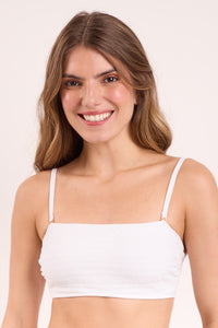Gallery: Rio De Sol Oberteil Top Memphis-White Bandeau-Reto