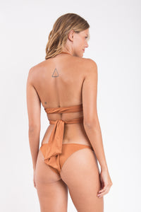 Model Back: Rio De Sol Oberteil Top Nocciola Dune