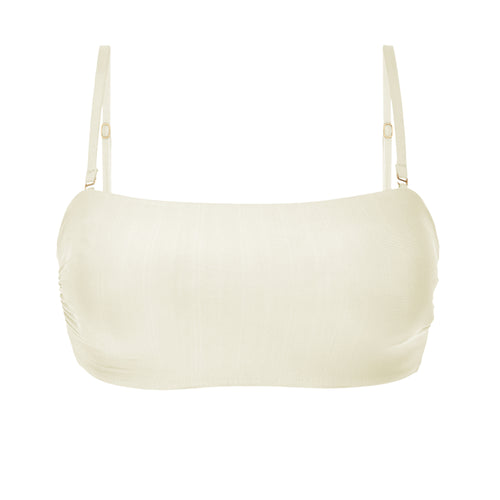 Product Front: Rio De Sol Oberteil Top Off-White Bandeau-Reto