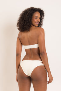 Model Back: Rio De Sol Oberteil Top Off-White Bandeau-Reto