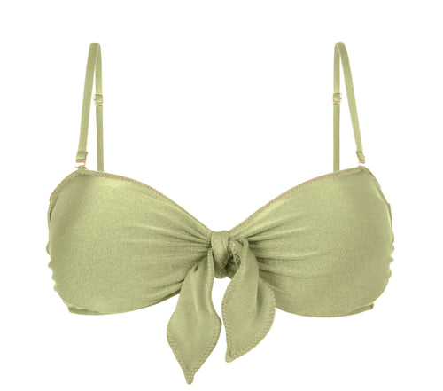 Product Front: Rio De Sol Oberteil Top Oliva Bandeau-No