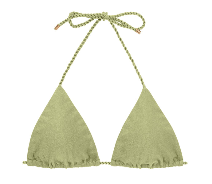 Product Front: Rio De Sol Oberteil Top Oliva Tri-Rope