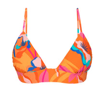 Laden Sie das Bild in den Galerie-Viewer, Product Front: Rio De Sol Oberteil Top Orange-Bloom Tri-Cos

