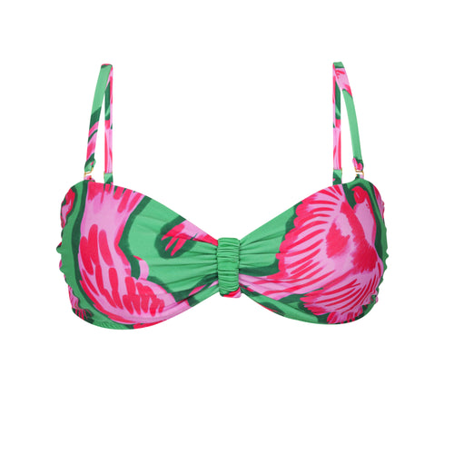 Product Front: Rio De Sol Oberteil Top Parrots Bandeau-Crispy