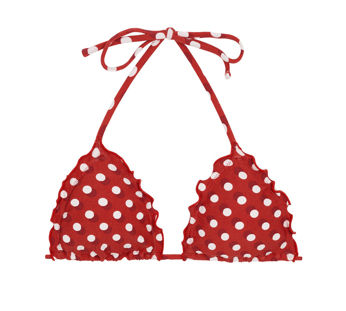 Product Front: Rio De Sol Oberteil Top Poa Red Frufru