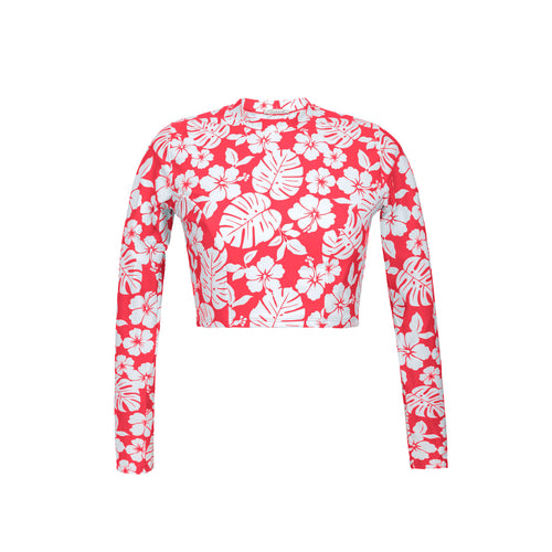 Product Front: Rio De Sol Oberteil Top Pua-Hibiscus Reef